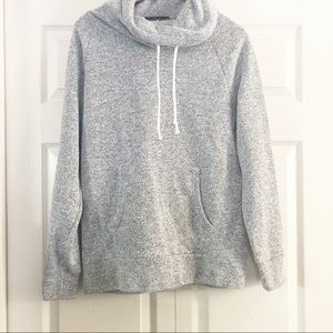 Grey Cowl Neck Oversized Sweatshirt | S / M